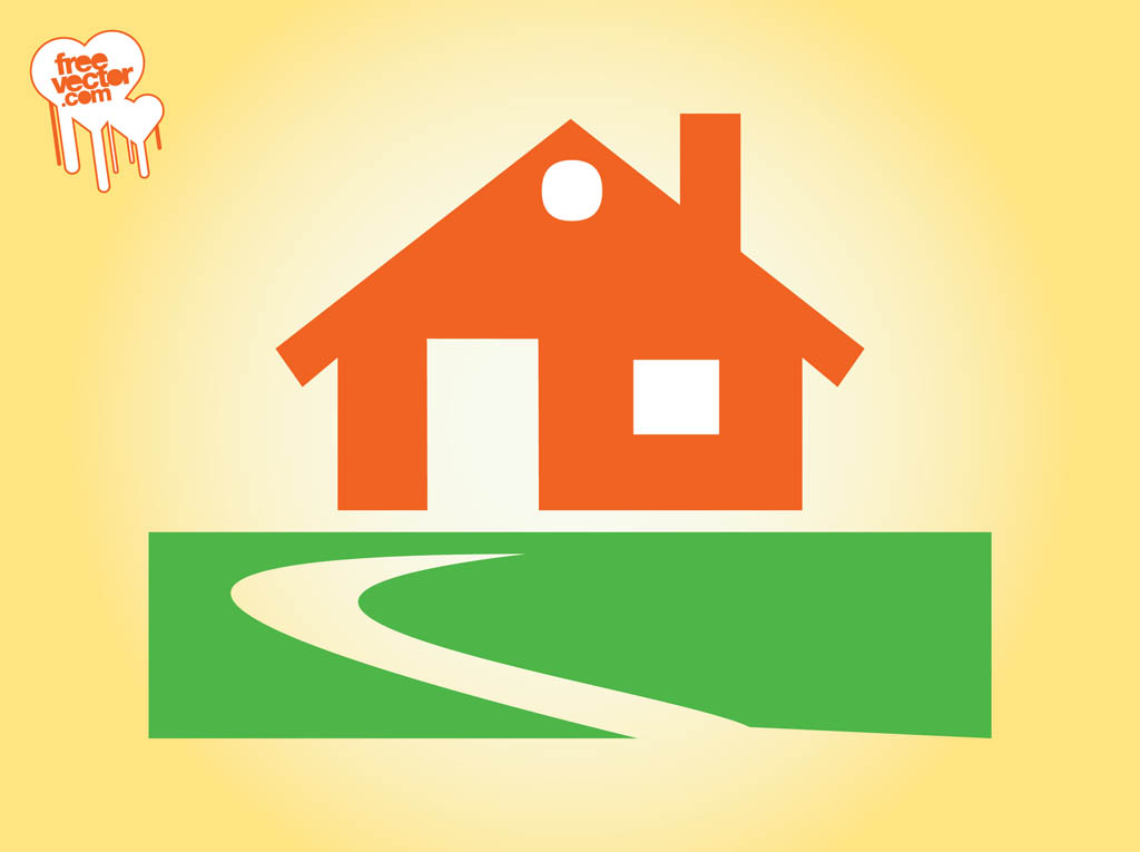 1024x765 House Icon Design Vector Art Graphics