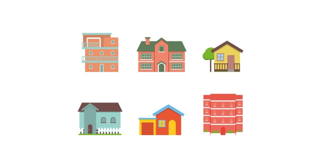 1080x565 House Illustrations Free Vector And Png The Graphic Cave