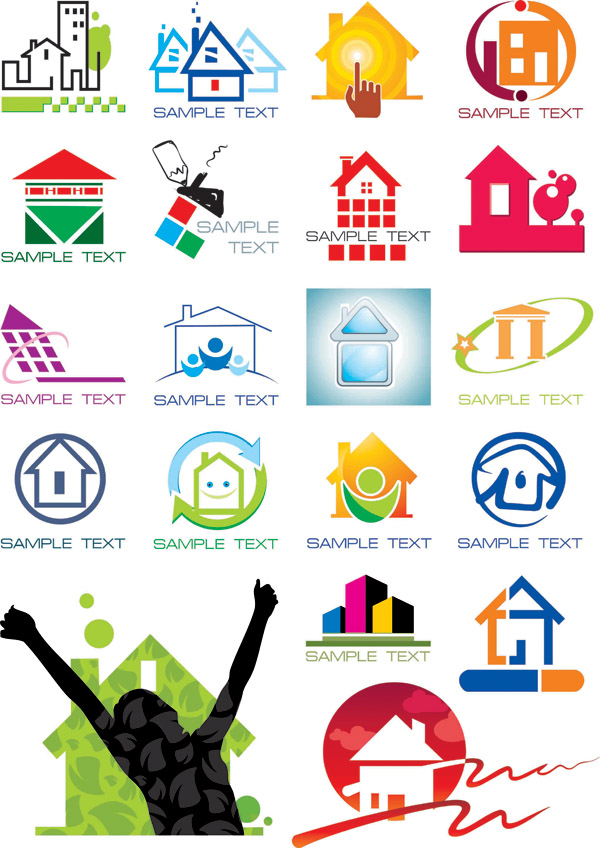 600x848 House Theme Logo Graphics