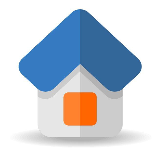 660x660 House Icon Vector Graphics