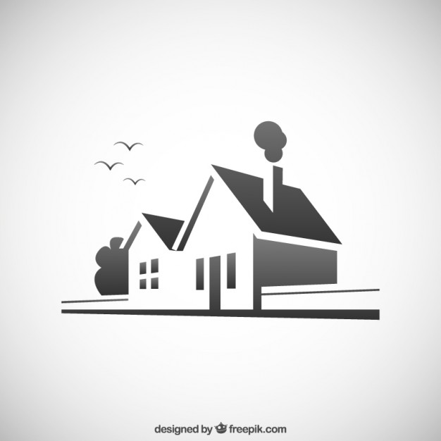 626x626 House Icon For Real State Vector Free Download