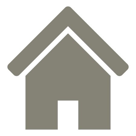 450x450 Vector Illustration Of Grey House Icon Freestock Icons