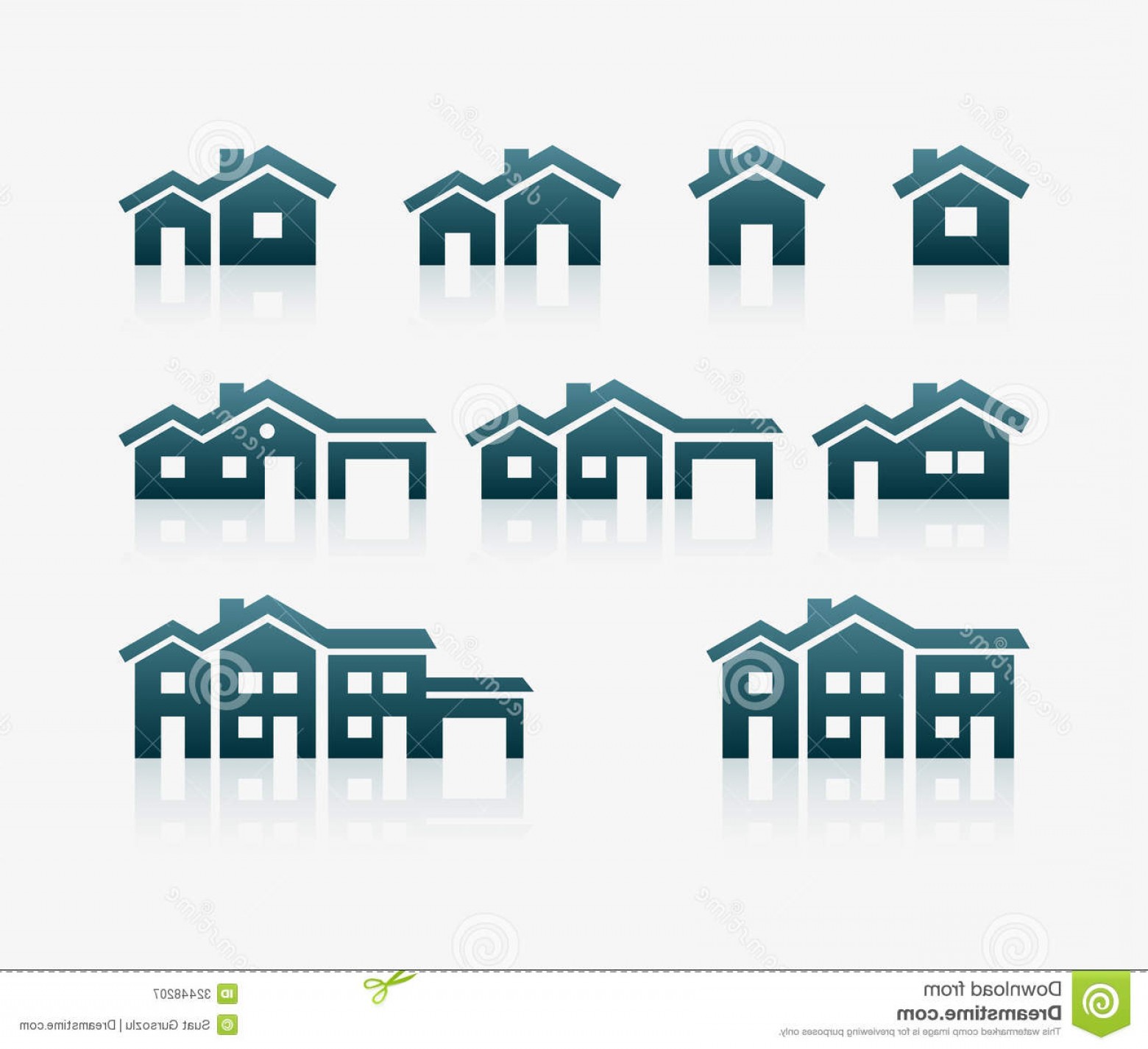 1560x1426 Royalty Free Stock Photography House Icon Set Vector Various Image