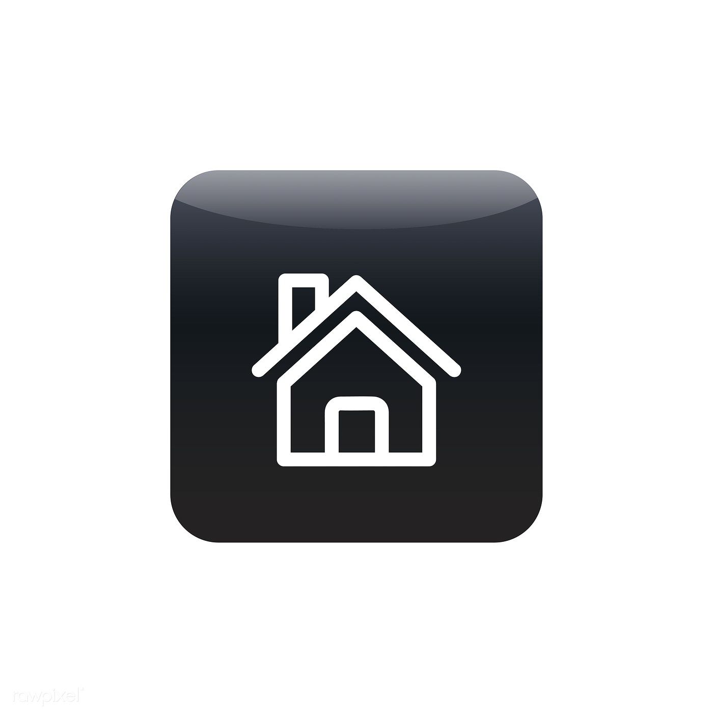 1400x1400 House Icon Vector Free Image