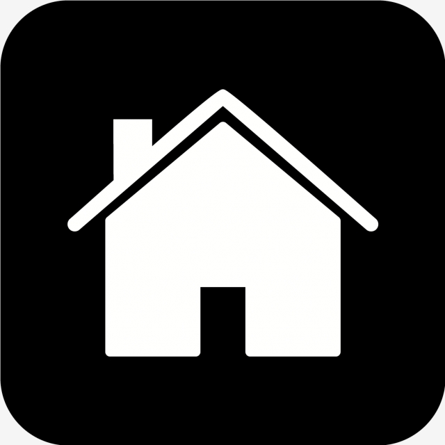 640x640 Vector House Icon, Apartment, Home, House Png And Vector