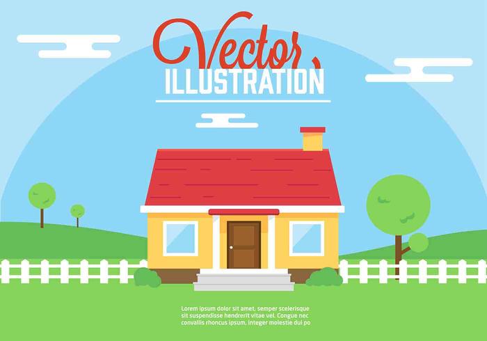700x490 House Free Vector Art
