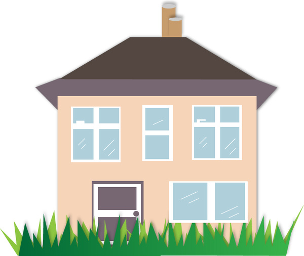 600x506 House Illustration Free Vector In Adobe Illustrator