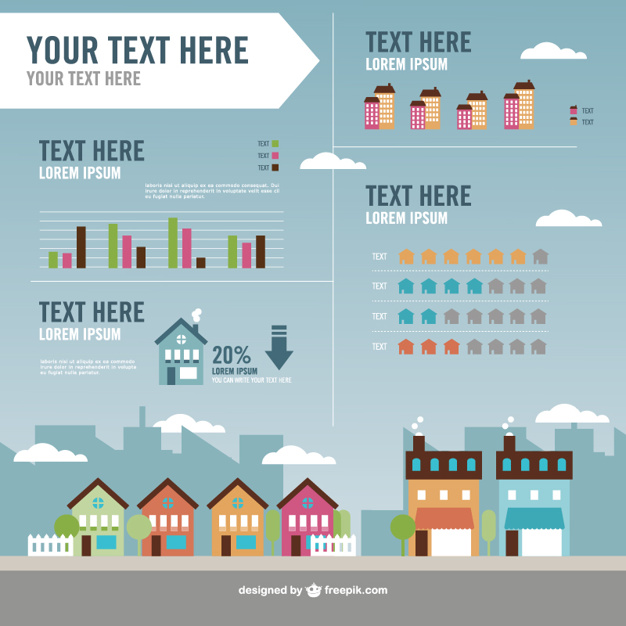 Real Estate Infographic Vector Free Download 626x626 Real Estate Infographic Vector Free Download