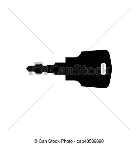 Black House Key Vector Illustration House Key Vectorstock House 450x470 Black House Key Vector Illustration House Key Vectorstock House
