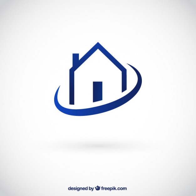 626x626 House Logo Vector Free Download