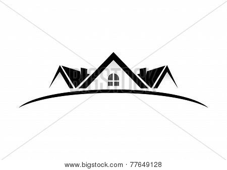 450x338 Real Eatate Home Vector Logo Design Stock Images