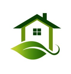 238x250 Green House Logo Vector