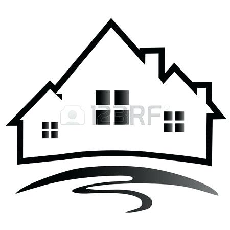 450x450 House Silhouette Vector