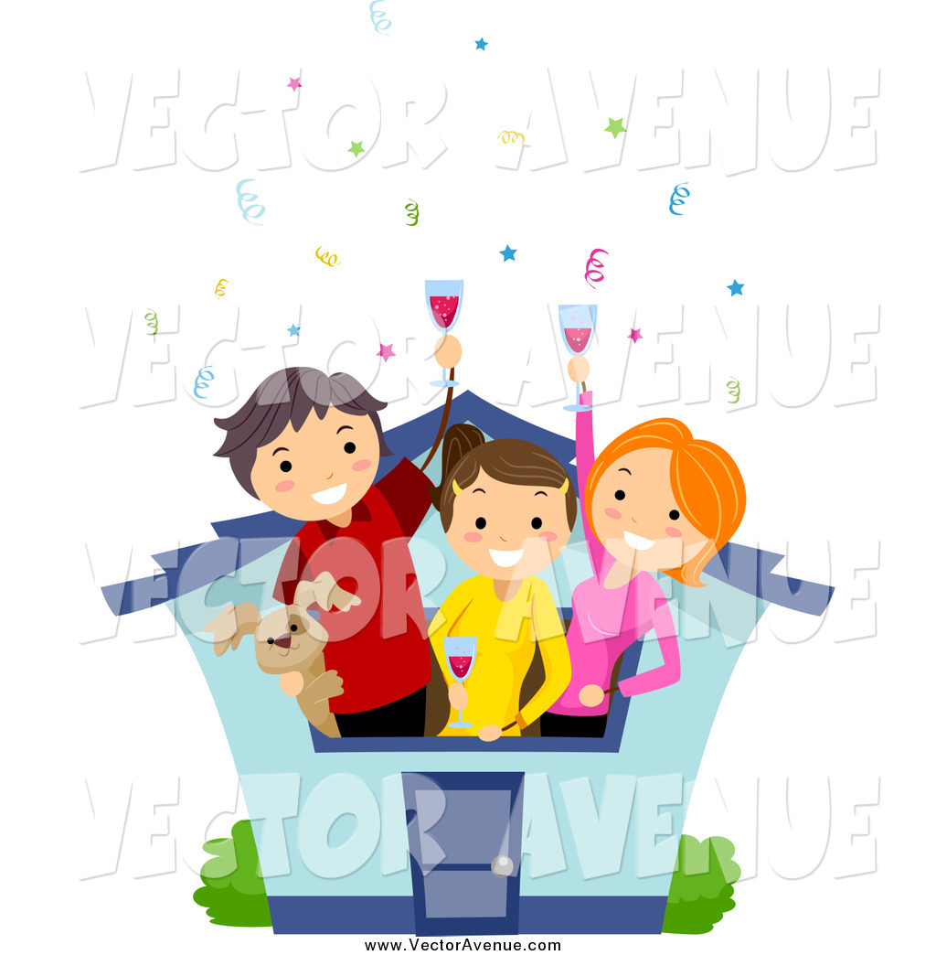 1024x1044 Vector Of A People Cheering