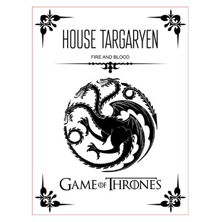 450x450 Game Of Thrones House Targaryen Illusion Lamp Vector