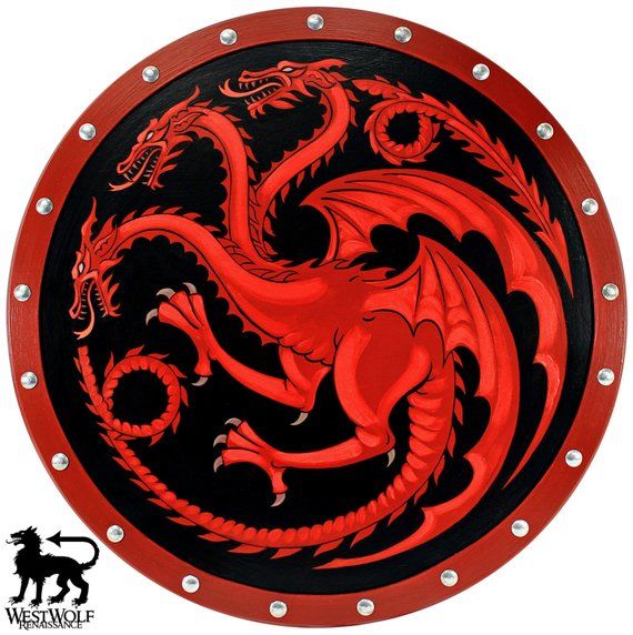 570x572 Dragon Shield Of House Targaryen