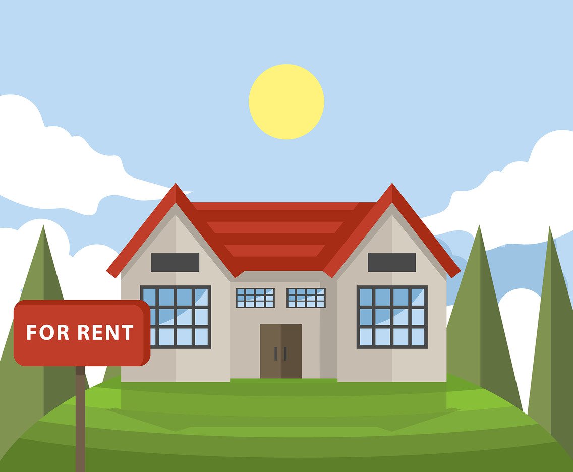 1136x936 House Vector Art