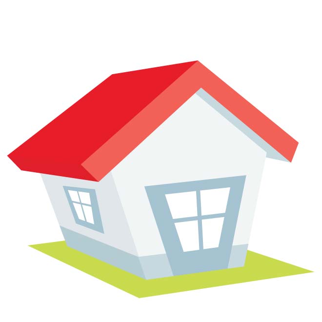 660x660 House Vector Clipart
