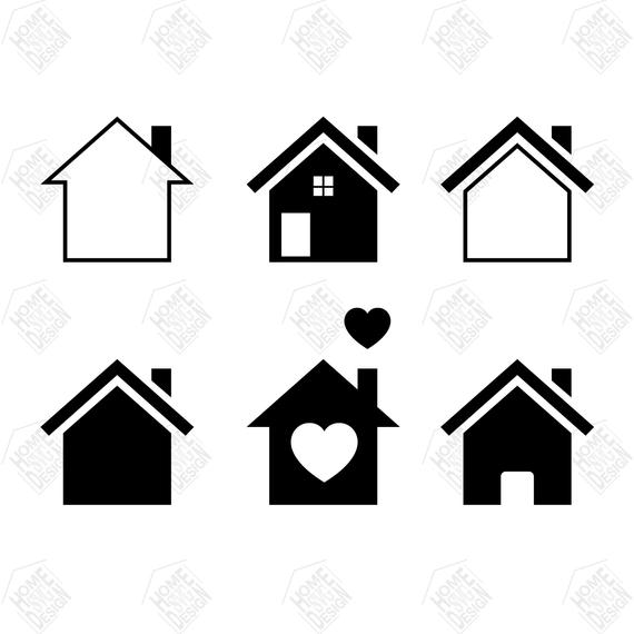 570x570 Huge Collection Of 'house Vector Silhouette' Download More Than