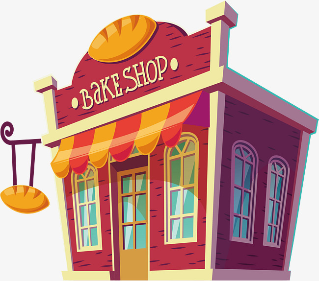 650x574 Bakery House, Vector Png, Red House, Bak