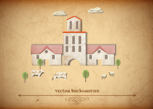 516x368 House Warming Background Free Vector Download