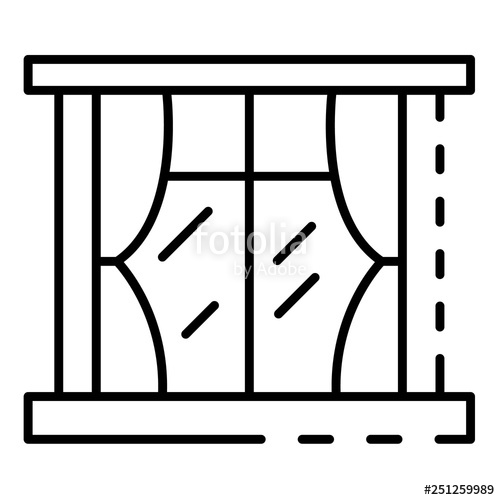 House Window Icon Outline House Window Vector Icon For Web Design 500x500 House Window Icon Outline House Window Vector Icon For Web Design