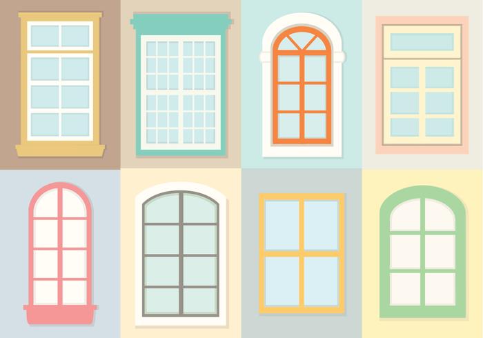 Decorative Windows Vectors 700x490 Decorative Windows Vectors