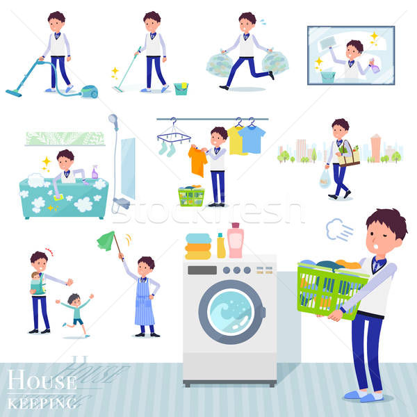 600x600 Housekeeping Stock Vectors, Illustrations And Cliparts