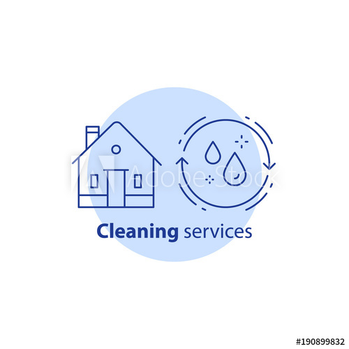 500x500 Home Work Cleaner, House Cleaning Services, Hygiene Concept