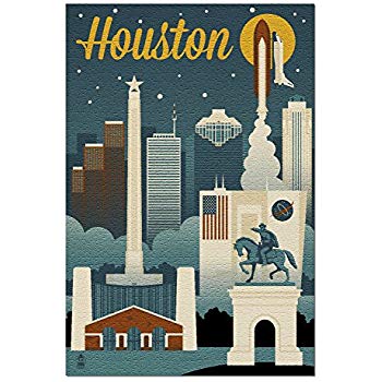 Houston City Vector