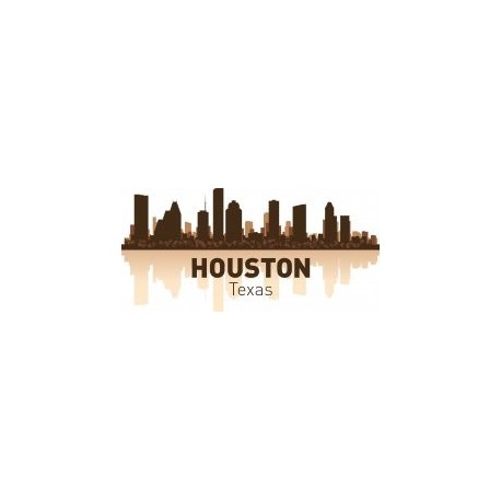 458x458 Houston Skyline Free Vector