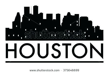 450x302 Houston Skyline Silhouette