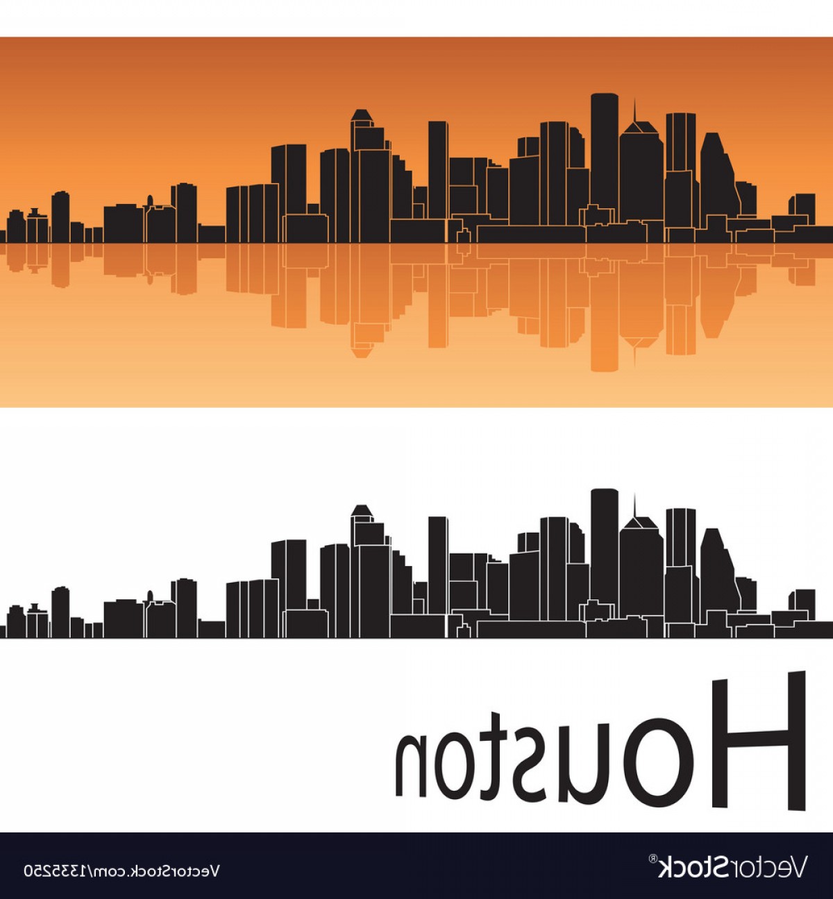 1200x1296 Houston Landscape Vector Cqrecords