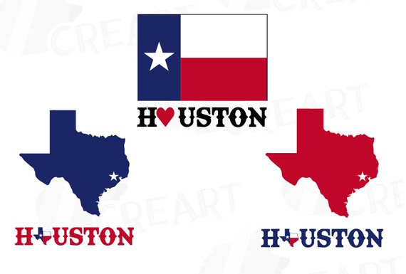 570x385 Map Of Houston Vector Download Them And Print