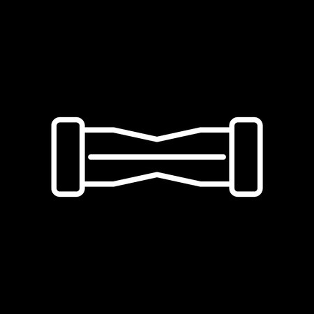 450x450 Hoverboard Icon Simple Flat Style Vector Illustration Royalty