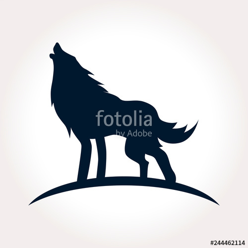 Howling Wolf Vector Wolf Shouting Stock Image And Royalty Free 500x500 Howling Wolf Vector Wolf Shouting Stock Image And Royalty Free