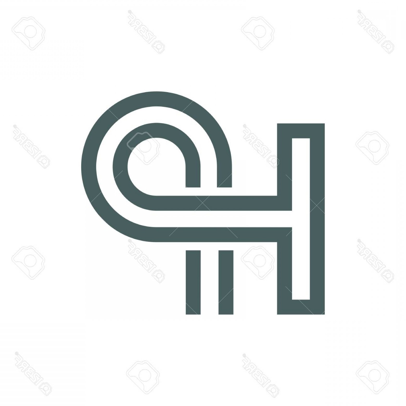 1560x1560 Photostock Vector H P Initial Logo Vector Illustration Geekchicpro