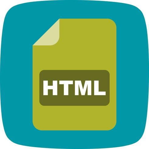 490x490 Html Vector Icon