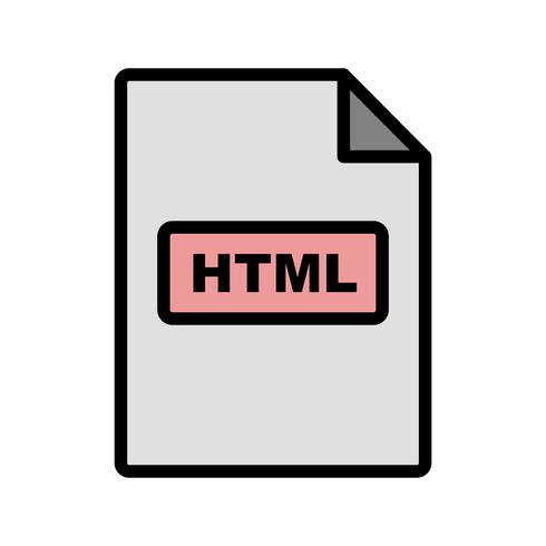 490x490 Html Vector Icon