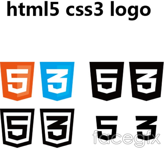 Download Html5 Logo Vector at Vectorified.com | Collection of Html5 ...