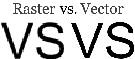 Vector Images Vs Raster Images 436x192 Vector Images Vs Raster Images