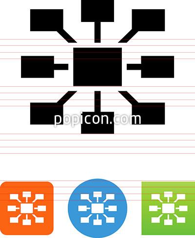 400x488 Vector Hub Icon