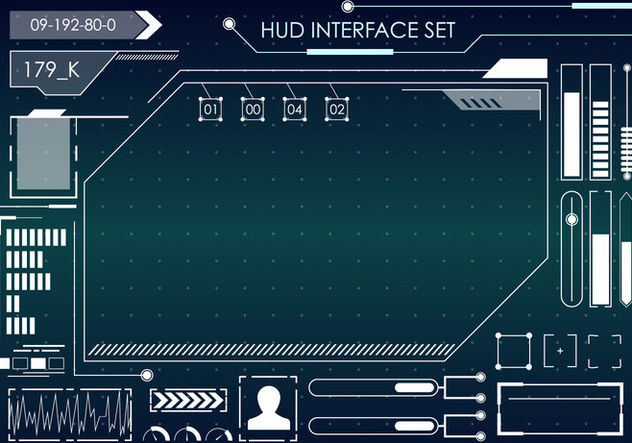 632x443 Hud Interface Set Free Vector Download Cannypic