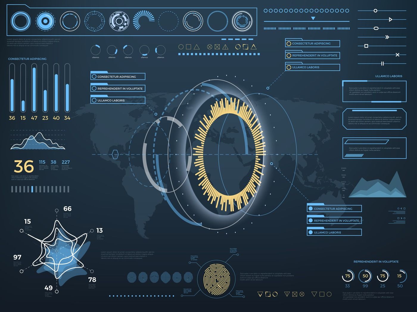 Future Concept Virtual Touch User Interface Hud Vector 1400x1049 Future Concept Virtual Touch User Interface Hud Vector