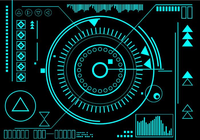 Hud Infographic Free Vector 700x490 Hud Infographic Free Vector