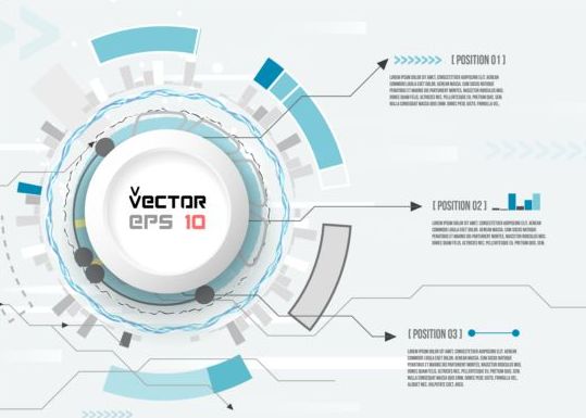 Hud Futuristic Tech Background Vector Free Download 539x385 Hud Futuristic Tech Background Vector Free Download