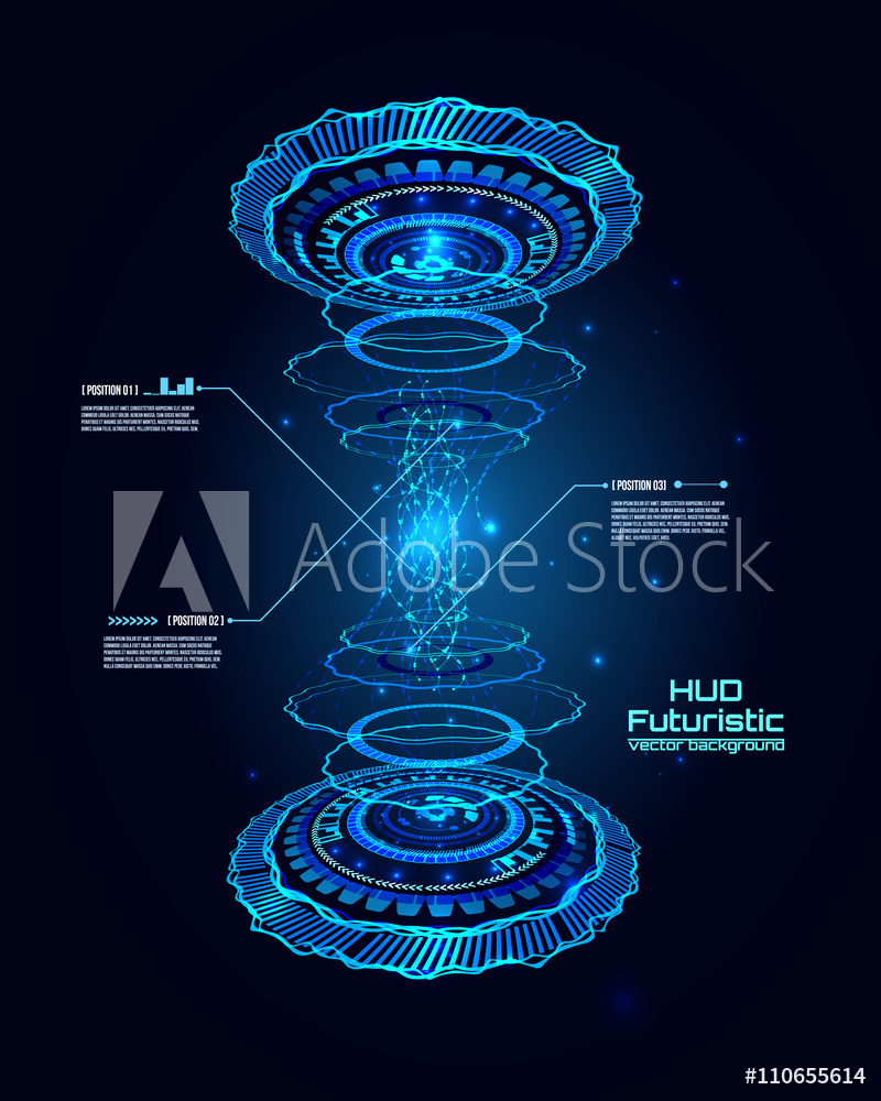 Photo Art Print Futuristic Interface Infographics, Hud, Vector 800x1000 Photo Art Print Futuristic Interface Infographics, Hud, Vector