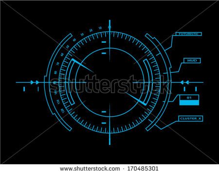 Sci Fi Futuristic User Interface Hud Vector Illustration 450x358 Sci Fi Futuristic User Interface Hud Vector Illustration