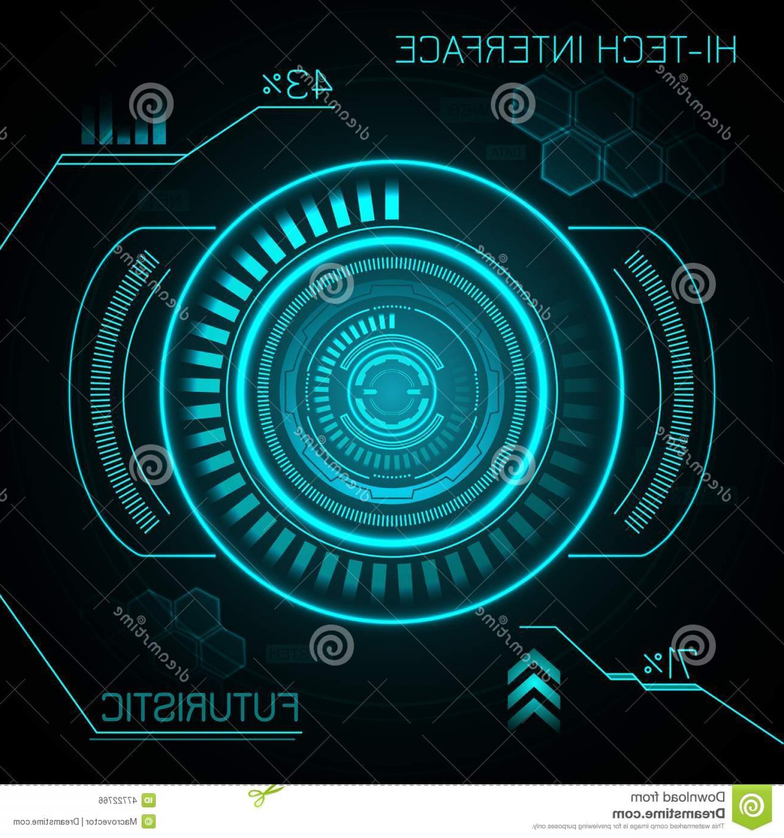 Stock Illustration Hud Futuristic Background Hi Tech Dashboard 1560x1668 Stock Illustration Hud Futuristic Background Hi Tech Dashboard