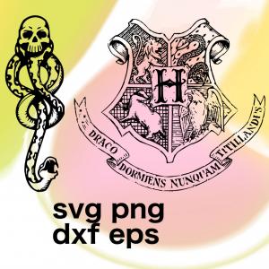300x300 Harry Potter Vector Dark Mark Hogwarts Hoodamathrun